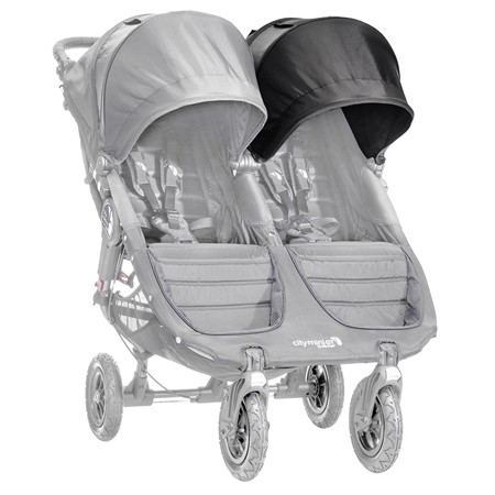 Sufflettyg City Mini GT Double Black, höger