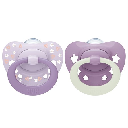 First Choice Classic Day&Night napp Purple 0-6 mån
