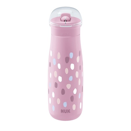 Mini-me Flip sportflaska 450 ml Purple Dots