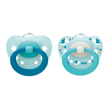 Pacifier Signature Silicon S1 Light Blue/Mint