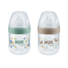 NUK for Nature Nappflaska Silikon 150 ml Mixade Färger