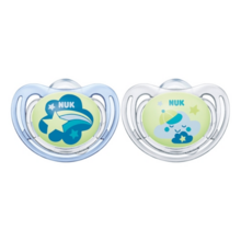 Pacifier Freestyle Night & day silicon S2 Blue