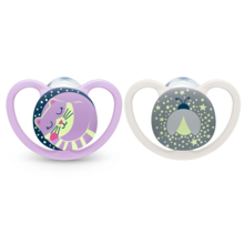 Pacifier Space Si DE S1 night Cat/Firefl 2/Box