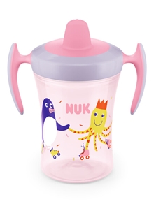 NUK Evolution Trainer Mugg Rosa