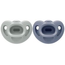 NUK First Choice Pacifier Soft 0-6 m Green/Blue