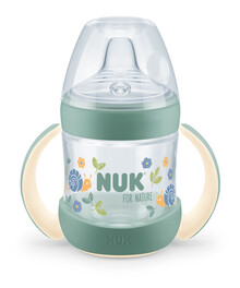 NUK for Nature Learn Btl Si Spout Green