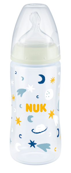 NUK First Choice+ Nappflaska 300 ml Night & Day