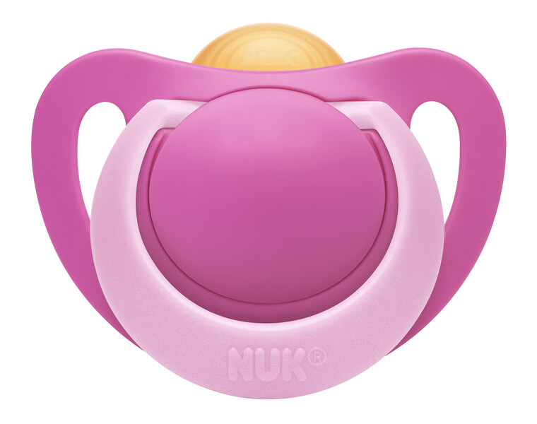 Pacifier Genius Latex S1 Purple/White ProSupport