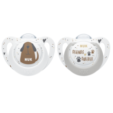 Pacifier Star Silicon S2 Cat&Dog