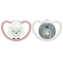 NUK Perfect Match Pacifier Air Night 6-18 m Sheep