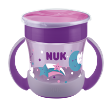 NUK Evolution Mini Magic Mugg Glow in the dark Girl