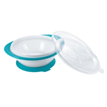 Easy Learning Eating Bowl Turquoise