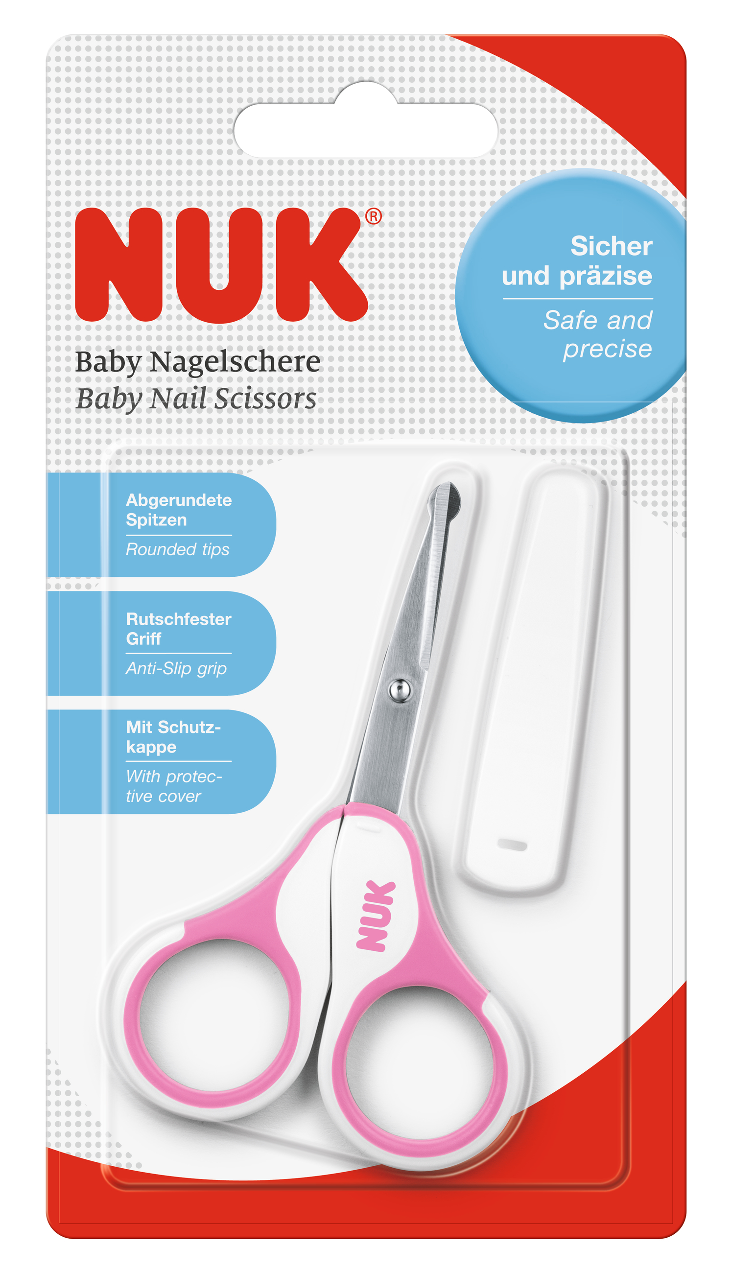 Baby Nail Scissors Blue ProSupport