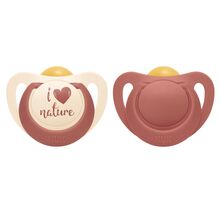 Pacifier NUK for Nature Latex S3 Red 