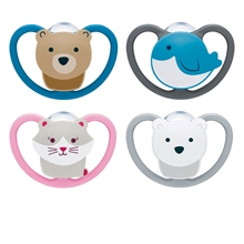 Pacifier Space Silicon S1 1-pack