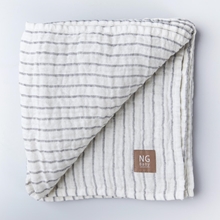 Linnefilt  Ivory/Graphite Grey