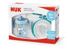 NUK Learn to Eat Set - Turkos