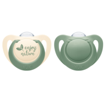Pacifier NUK for Nature Si sze 3 Green 2/box