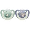 NUK First Choice Pacifier Night 0-6m Hippo/Koala