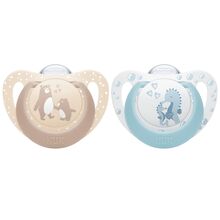 NUK First Choice Pacifier 0-6m Bear/Seahorse