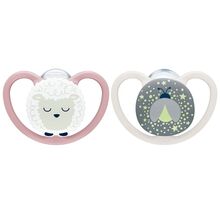 NUK Perfect Match Pacifier Air Night 18-36m Sheep