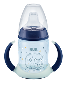 NUK First Choice+ Pipmugg Glow in the dark Blå 