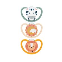 NUK Space 6-18 mån 1-pack - Mixed Colors