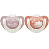 NUK First Choice Pacifier Night 6-18m Bunny/Sheep