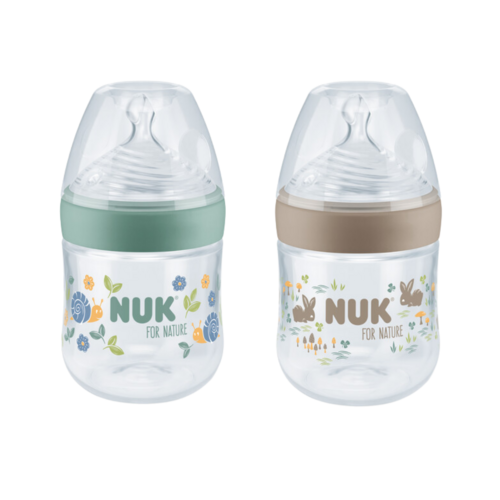 NUK for Nature Temperature Control Bottle Silicon 150ml