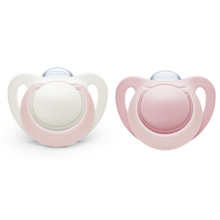 Pacifier Genius Silicon Pink/White