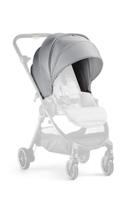 Textil till sufflett, City Tour Lux, Slate