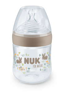 NUK for Nature Bottle Silicon 150ml Cream